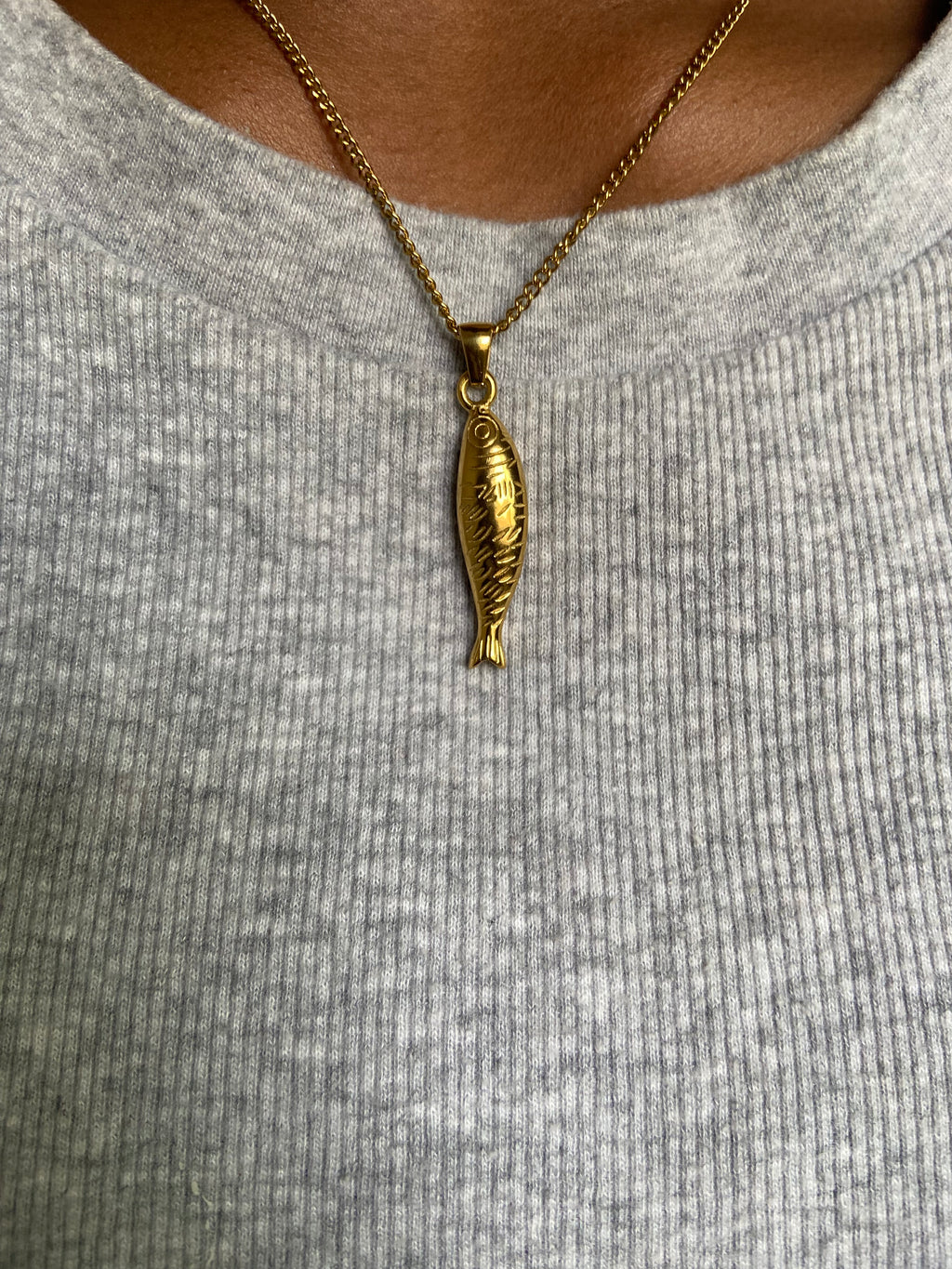 Fish Pendant Necklace