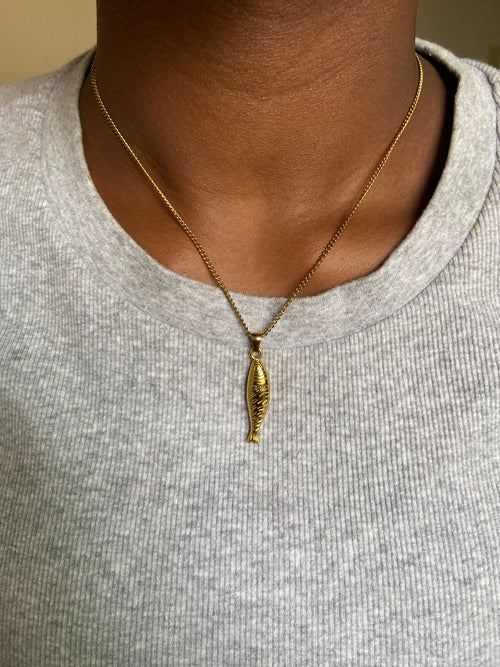 Fish Pendant Necklace