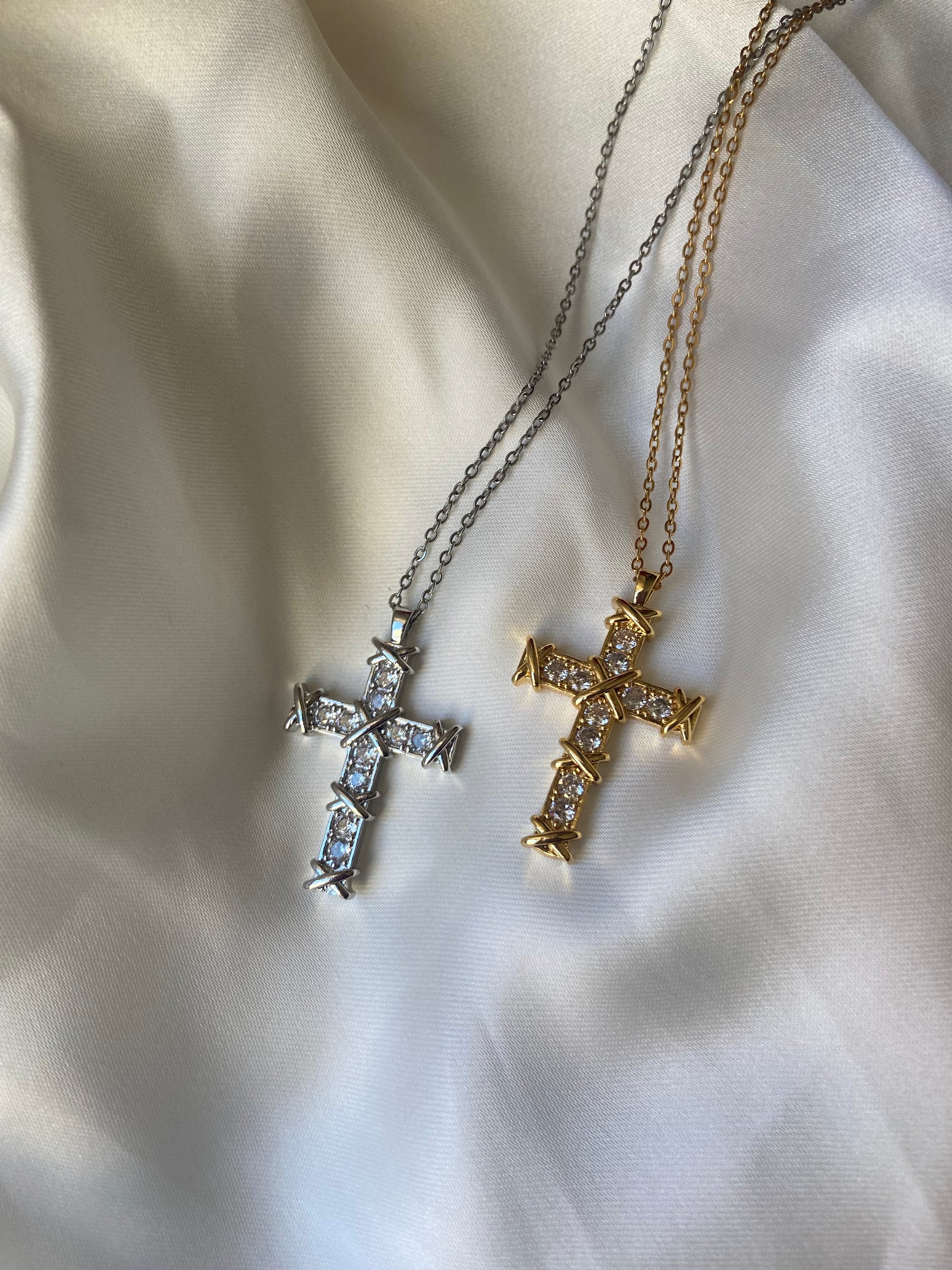 Selina Cross Necklace